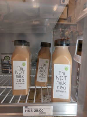 Homemade Vegan Mylk Tea at One Vegan Shop in New Territories