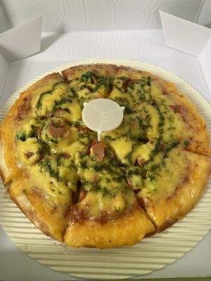 Happy Farm Pizza  at One Vegan Shop in New Territories