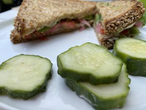 A. L. T. sandwich at Pulp + Sprout Juice Bar and Vegan Cafe in Asheville