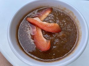 Gazpacho  at Pulp + Sprout Juice Bar and Vegan Cafe in Asheville