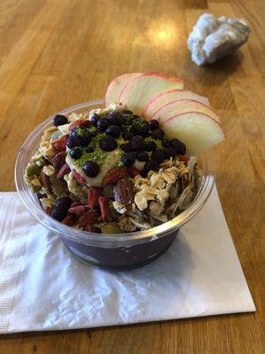   at Pulp + Sprout Juice Bar and Vegan Cafe in Asheville