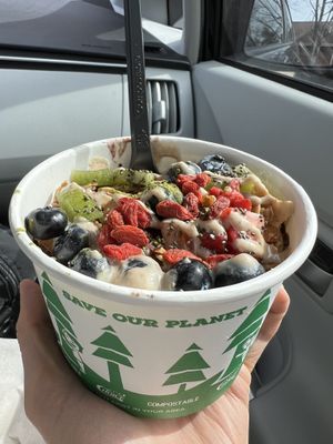   at Pulp + Sprout Juice Bar and Vegan Cafe in Asheville