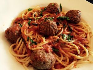 Taste like mama's meatballs at VegeNation in Las Vegas
