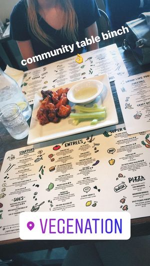 Buffalo Cauliflower!!! at VegeNation in Las Vegas