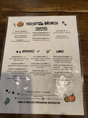 Weekend brunch at VegeNation in Las Vegas