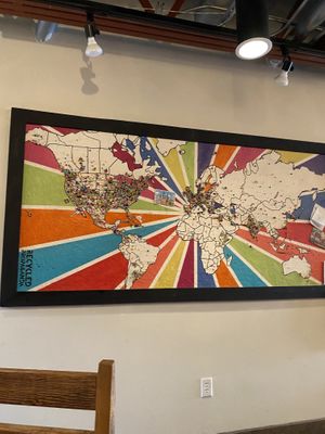 Where everyone has visited from at VegeNation in Las Vegas