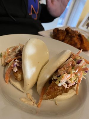 Bao buns at VegeNation in Las Vegas