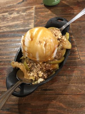 Apple crisp   at VegeNation in Las Vegas