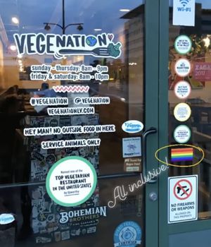 Entrance   at VegeNation in Las Vegas