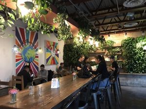 Seating  at VegeNation in Las Vegas