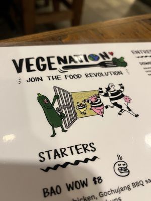 The branding is on point! at VegeNation in Las Vegas