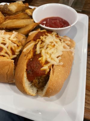 The Daniel Negreanu Meatball Sub    at VegeNation in Las Vegas