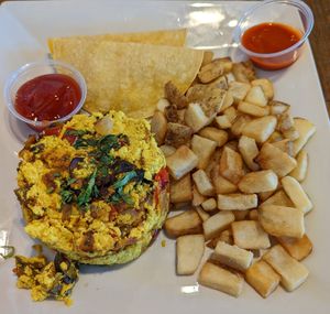 Tofu Scramble at VegeNation in Las Vegas