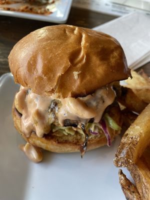 Mac Daddy Burger   at VegeNation in Las Vegas