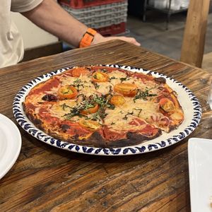 margarita pizza  at VegeNation in Las Vegas