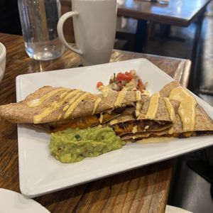 muchos gracias (sweet potato black bean)  at VegeNation in Las Vegas