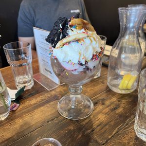 brownie sundae '  at VegeNation in Las Vegas