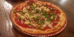 Picante Pineapple Pizza at VegeNation in Las Vegas