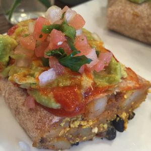 breakfast burrito  at VegeNation in Las Vegas