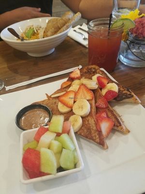 French toast!   at VegeNation in Las Vegas