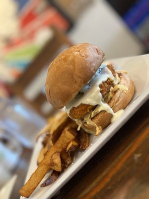 Chicken sandwich   at VegeNation in Las Vegas