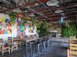 Interior at VegeNation in Las Vegas