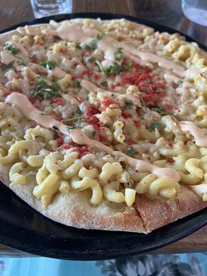 Mac daddy pizza  at VegeNation in Las Vegas