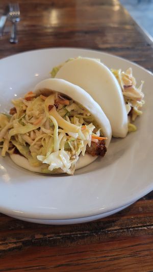 Bao buns at VegeNation in Las Vegas
