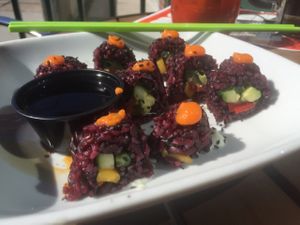 Save the Tuna sushi  at VegeNation in Las Vegas