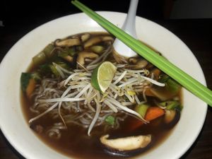 pho at VegeNation in Las Vegas