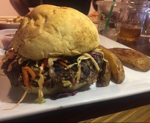 The VegeNation Burger  at VegeNation in Las Vegas