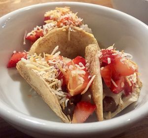 Chocolate Tacos  at VegeNation in Las Vegas