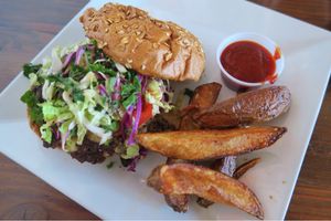 Vegenation Burger at VegeNation in Las Vegas