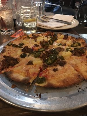 Pizza was amazing!! at VegeNation in Las Vegas