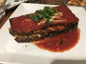Eggplant Parm at VegeNation in Las Vegas