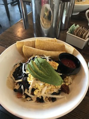 Food Not Bombs Bowl at VegeNation in Las Vegas
