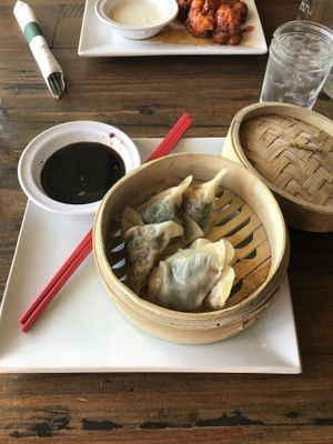 Shroom and spinach  at VegeNation in Las Vegas