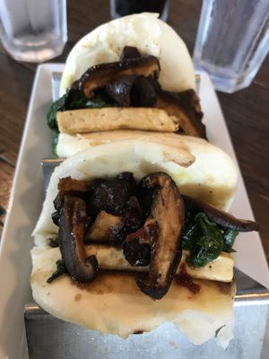 Bao wow buns at VegeNation in Las Vegas
