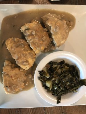 Biscuits and gravy at VegeNation in Las Vegas
