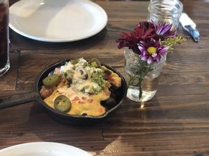 Sweet potato tots!! at VegeNation in Las Vegas