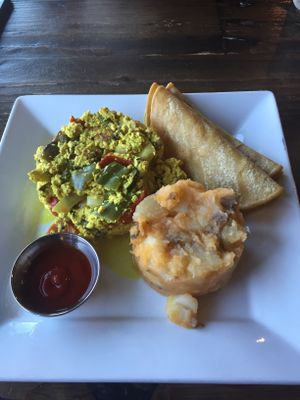 Tofu scramble  at VegeNation in Las Vegas