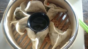 My little dumpling at VegeNation in Las Vegas