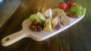 The fancy cheese board at VegeNation in Las Vegas