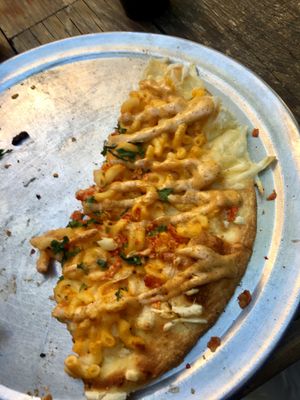 Mac 'n' Cheese Pizza

---so good & so filling at VegeNation in Las Vegas