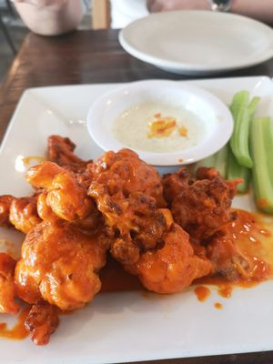 Buffalo cauliflower at VegeNation in Las Vegas
