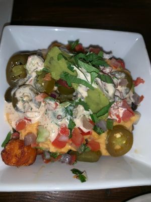 Loaded Sweet Potatoes  at VegeNation in Las Vegas