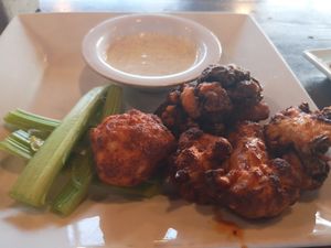 BUFFALO CAULIFLOWER WINGS at VegeNation in Las Vegas