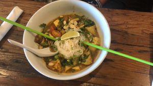 Curry Bowl at VegeNation in Las Vegas