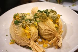 Tamales at VegeNation in Las Vegas