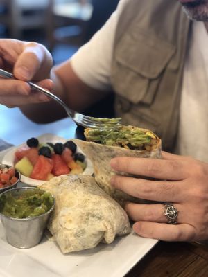 Burrito  at VegeNation in Las Vegas